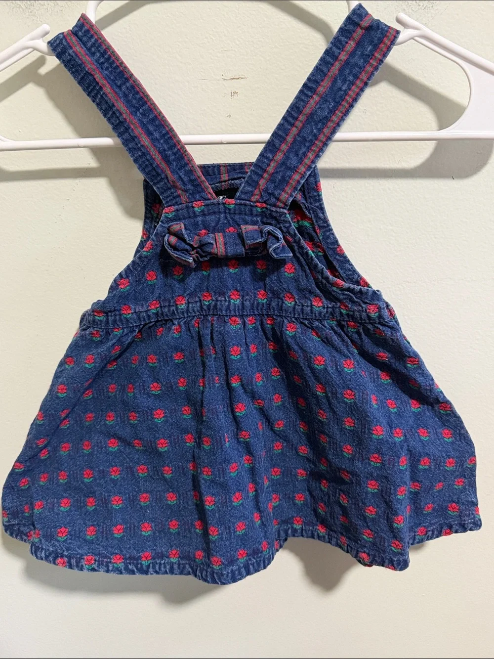 Vintage OshKosh Baby Flower Printed Dress Size 24M